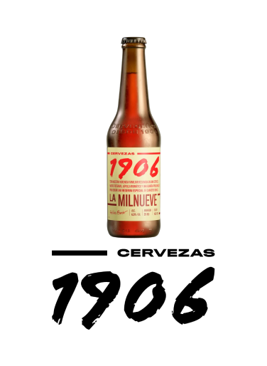 Cervezas 1906 Botella y Logo
